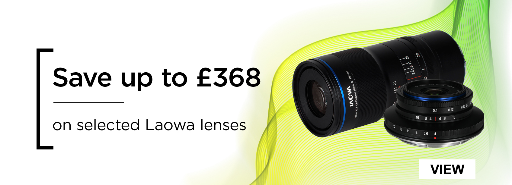 Save up to £368 - on selected Laowa lenses