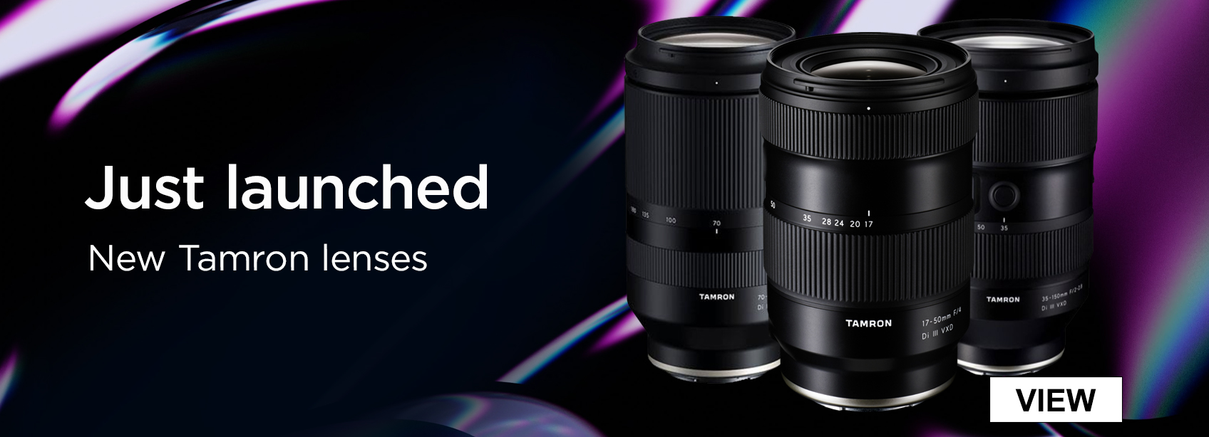 Just launched new tamron lenses