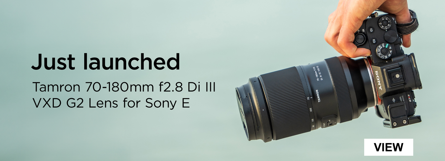 Just launched. Tamron 70-180mm f2.8 Di III VXD G2 lens for sony e