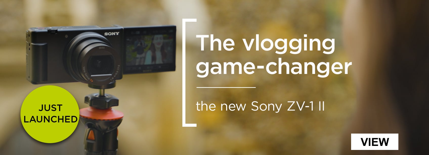 The vlogging game-changer the new Sony ZV-1 II. Just launched