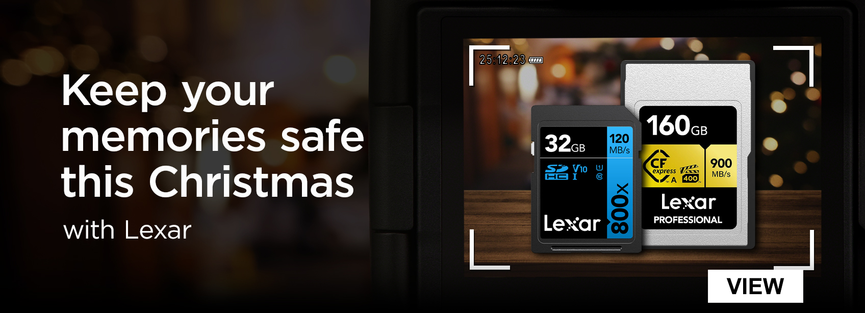 Keep your memories safe this Christmas with Lexar