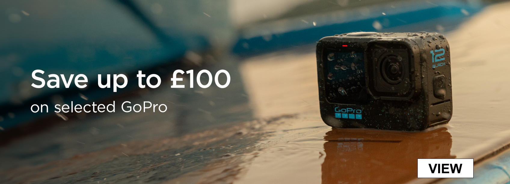 Save up to £100 on selected GoPro