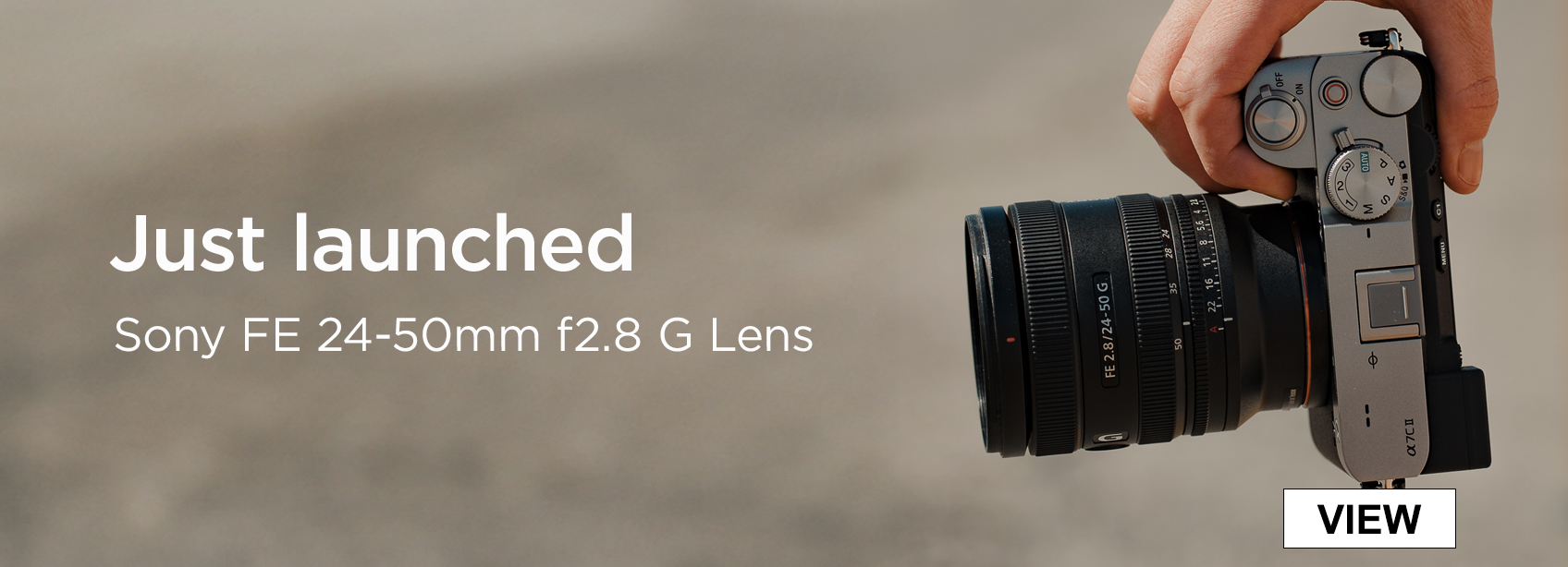 Just launched Sony FE 24-50mm f2.8 G Lens