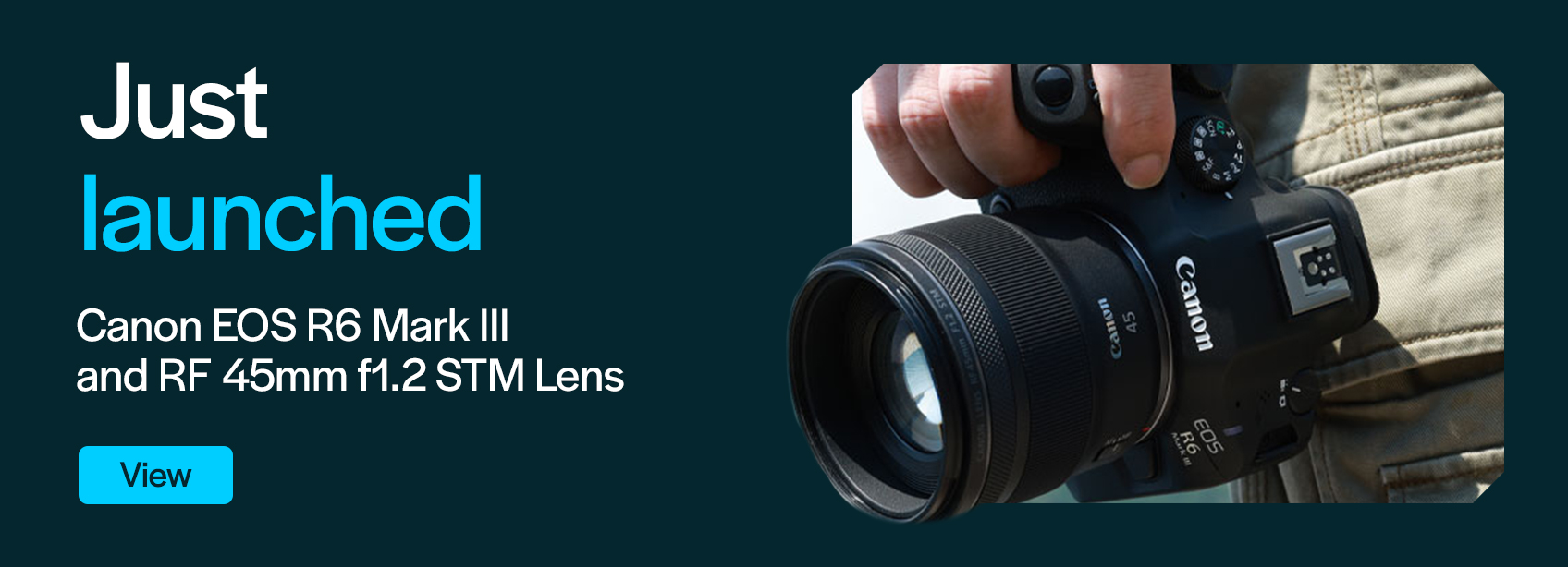 Just Launched Canon EOS R6 Mark III and RF 45mm f1.2 STM Lens