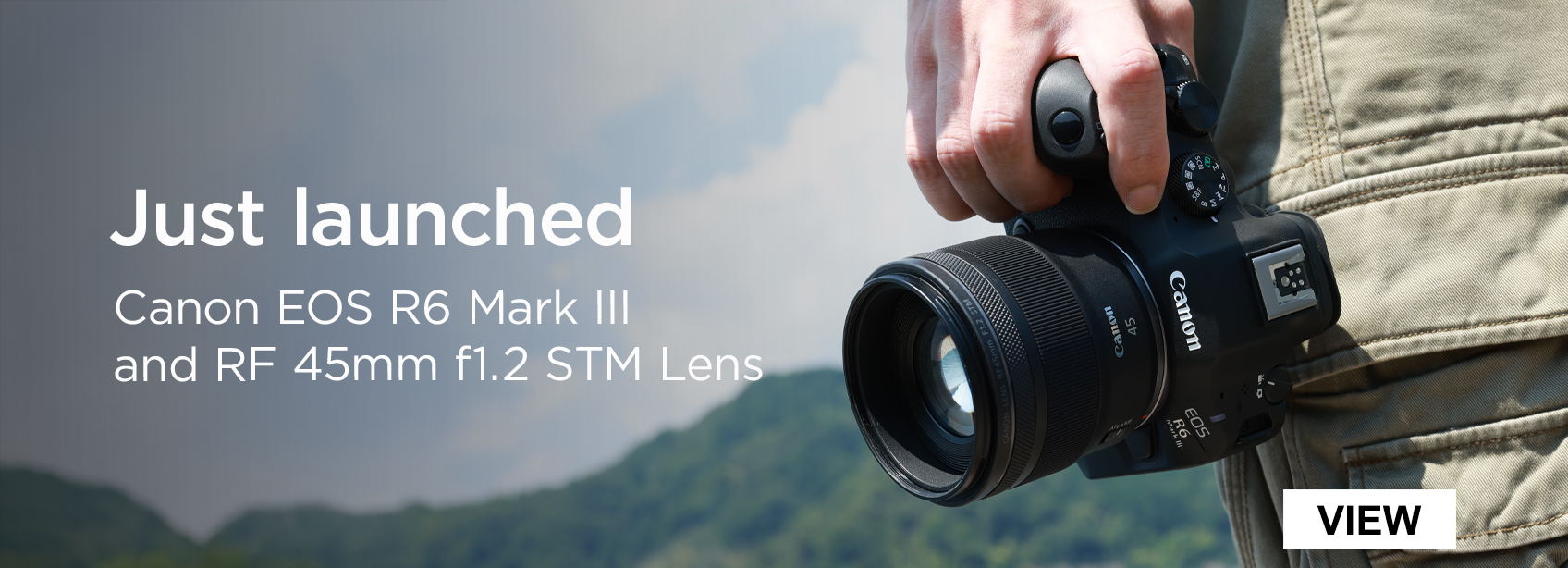 Just Launched Canon EOS R6 Mark III and RF 45mm f1.2 STM Lens