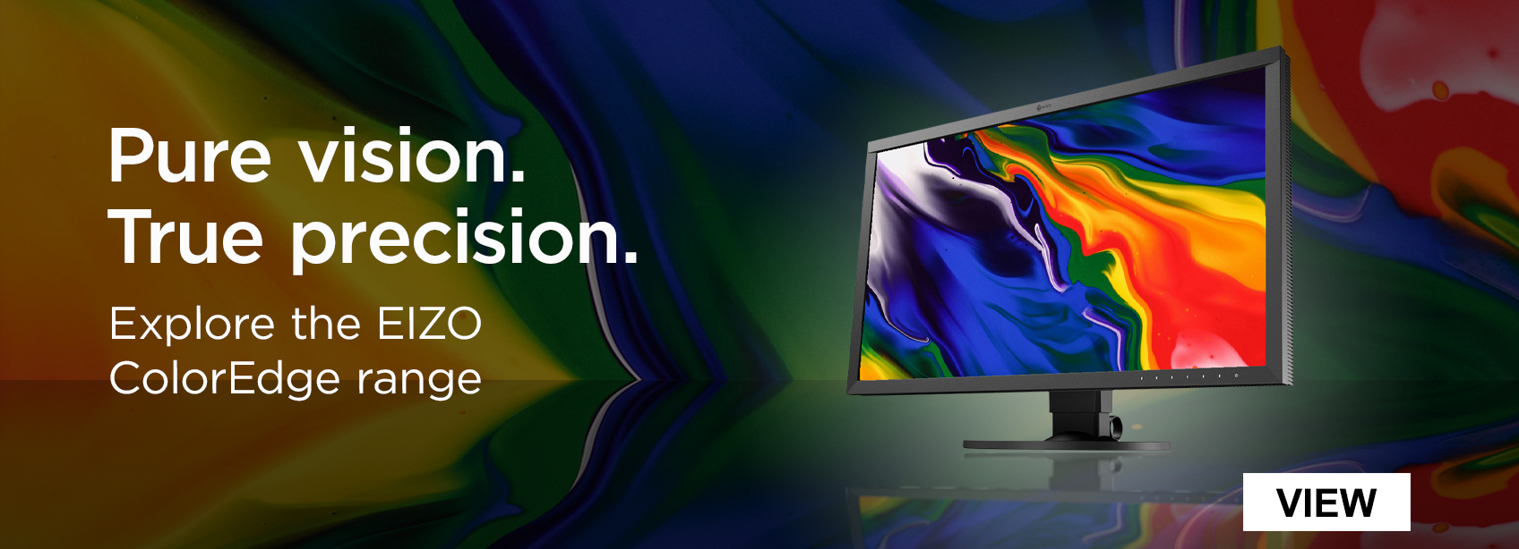 Pure vision. True precision. Explore the EIZO ColorEdge range