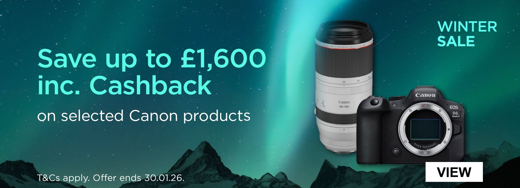 Canon Winter Sale