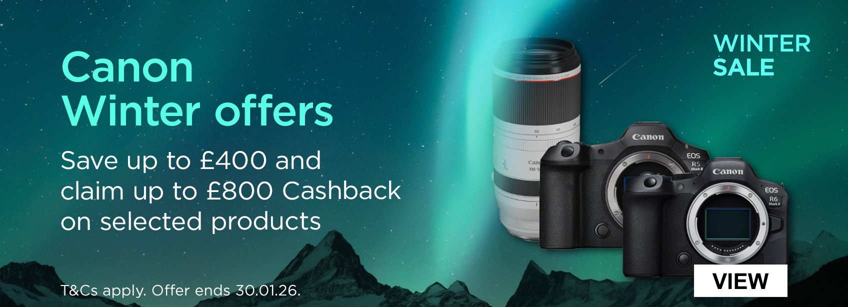 Canon Winter Sale
