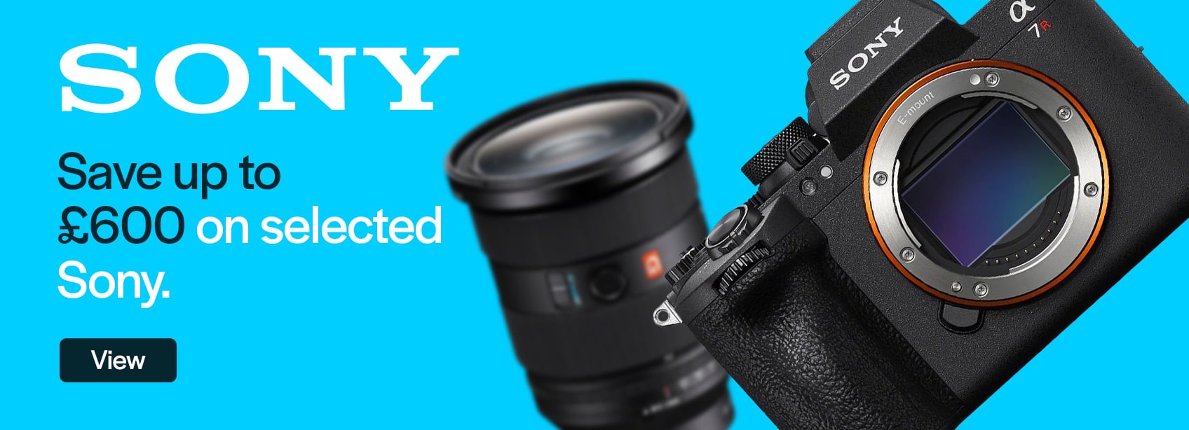 Sony Save up to £600 on selected Sony