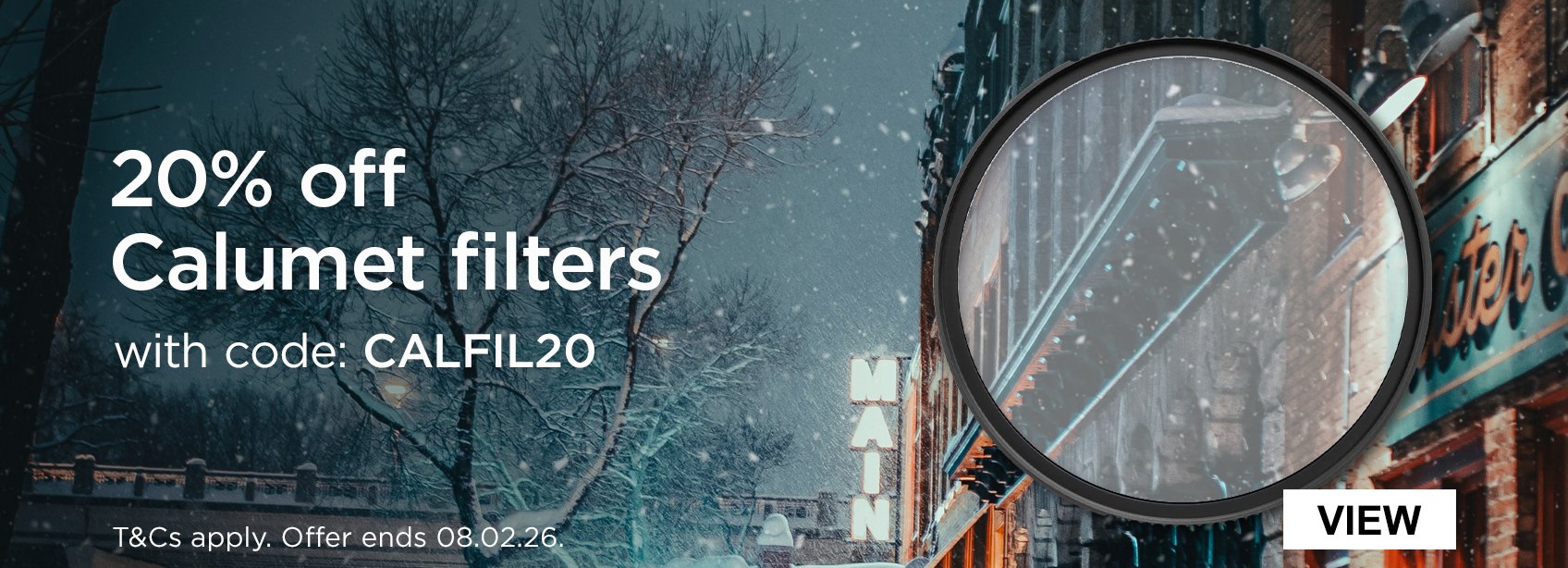 20% off Calumet filters with code CALFIL20. T&Cs apply. Offer ends 08.02.26