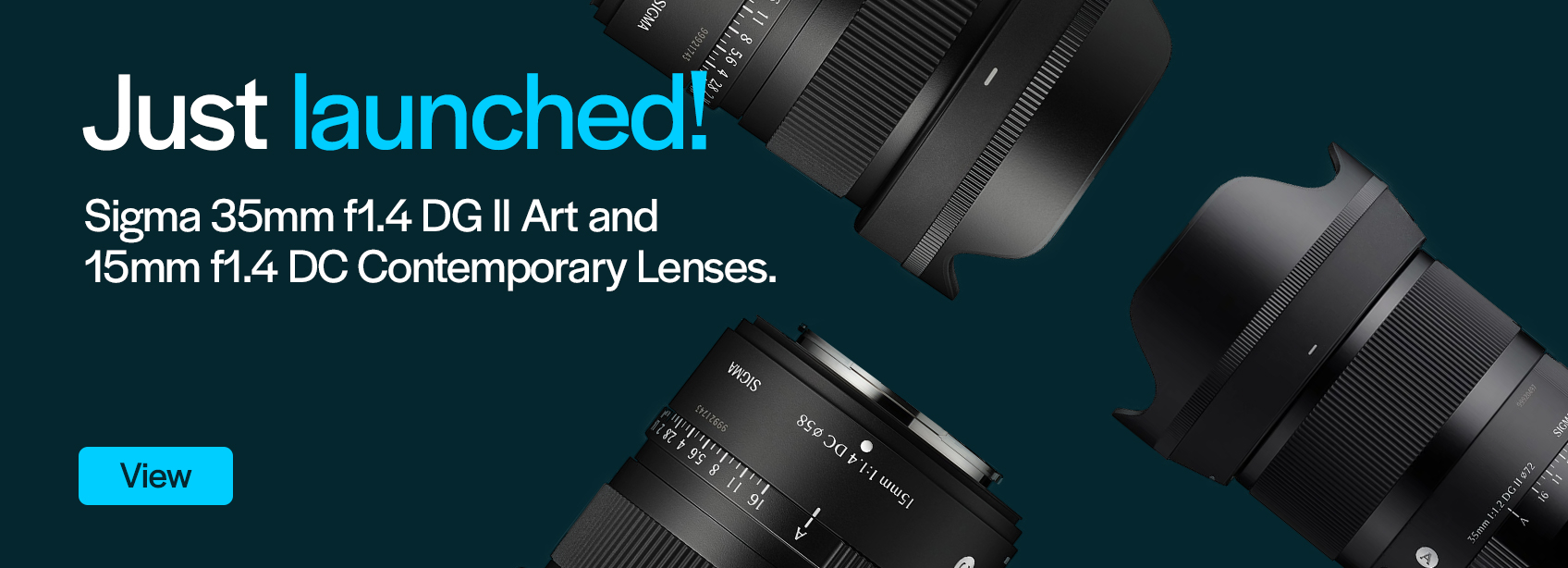 Just Launched Sigma 35mm f1.4 DG II Art and 15mm f1.4 DC Contemporary lenses