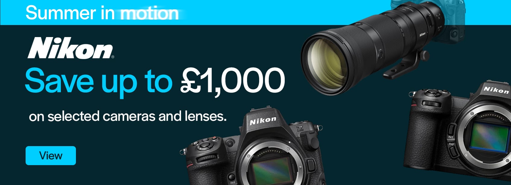 Nikon save up to £1000 