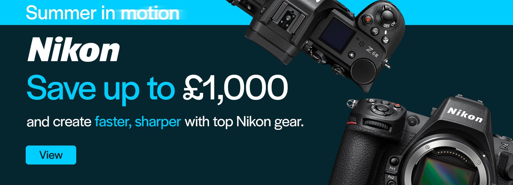 Nikon Save up to £1000