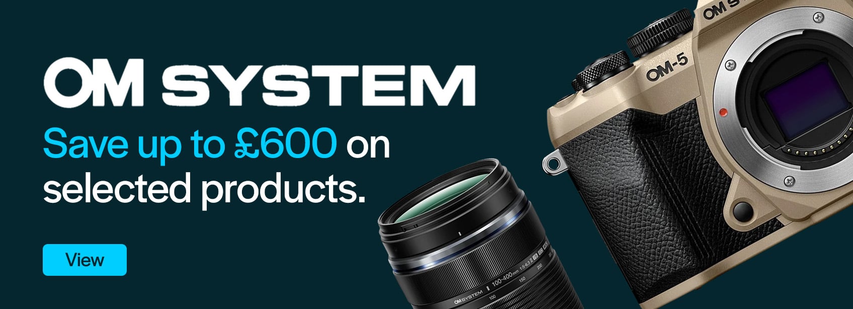 OM SYSTEM save up to £600