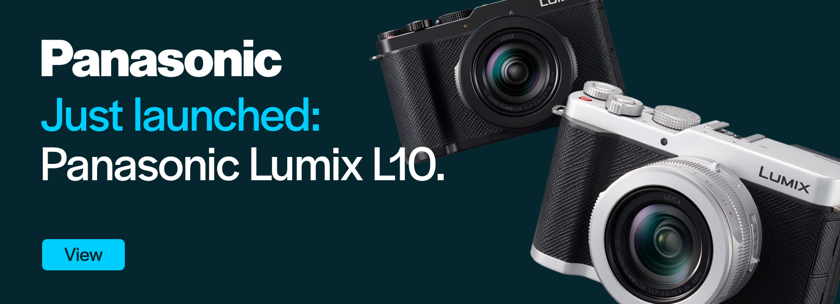 Just launched Panasonic Lumix L10