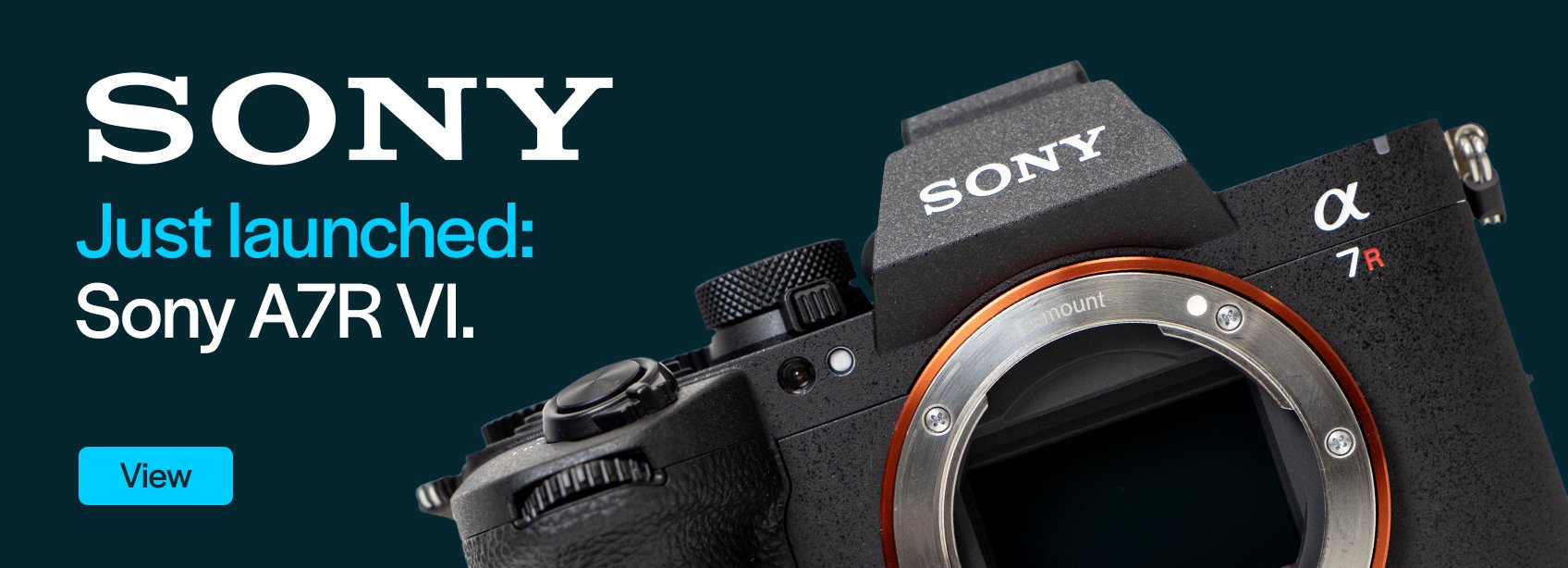 Just Launched Sony A7R VI