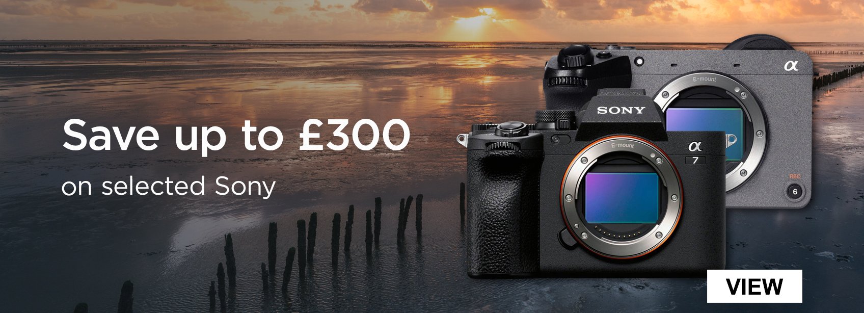 Save up to £300 on selected Sony