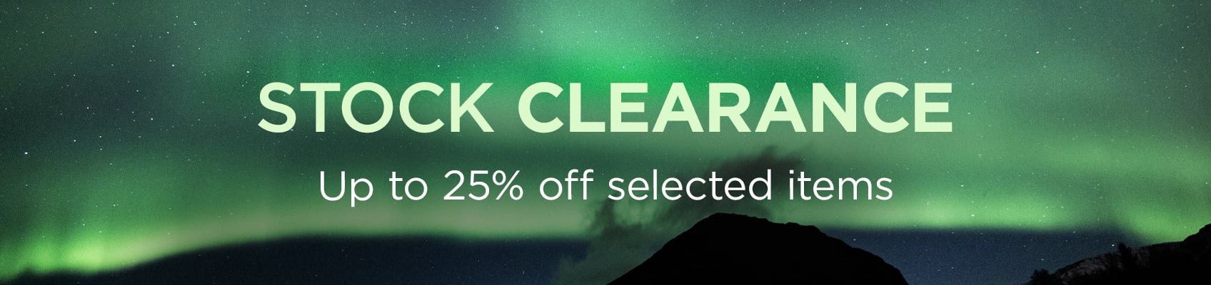 Stock Clearance 2025