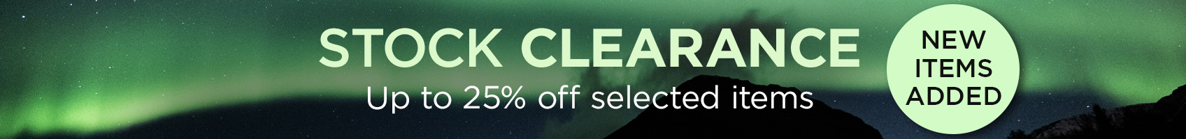 Stock Clearance 2025