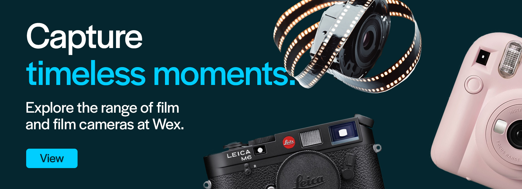 Film cameras generic banner