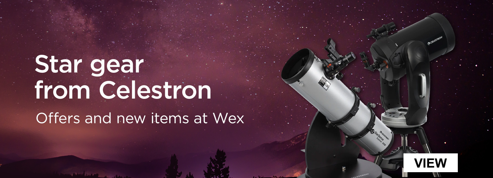 Star gear from Celestron. Offers and new items at Wex