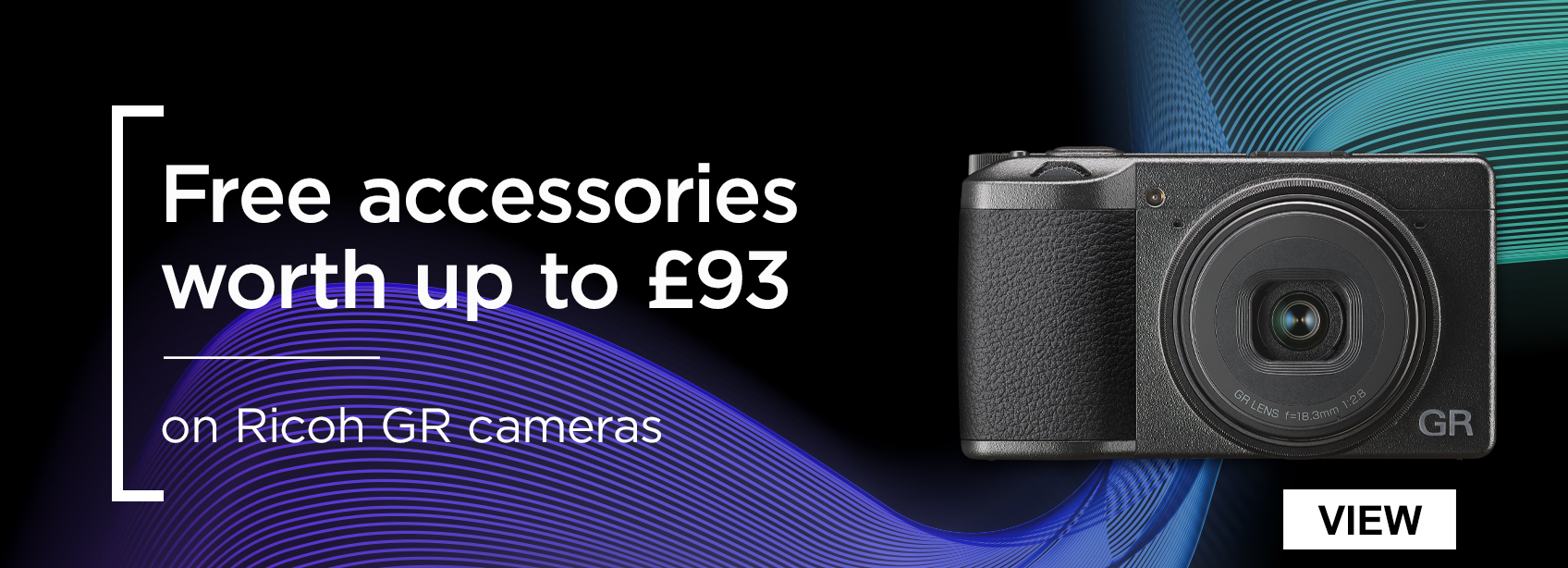 Free accesories worth up to £93 - on Ricoh GR cameras