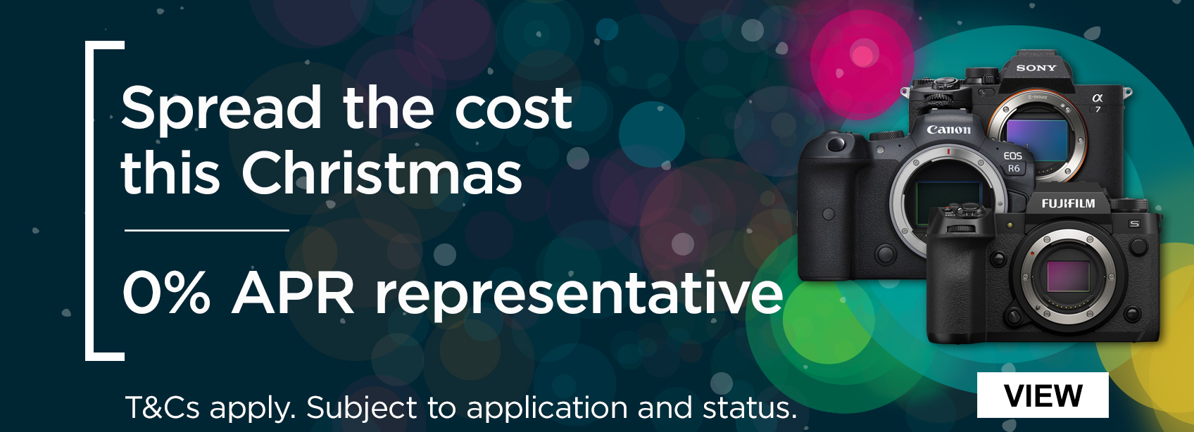 Spread the cost this Christmas. 0% APR representative. T&Cs apply. Subject to application and status. 