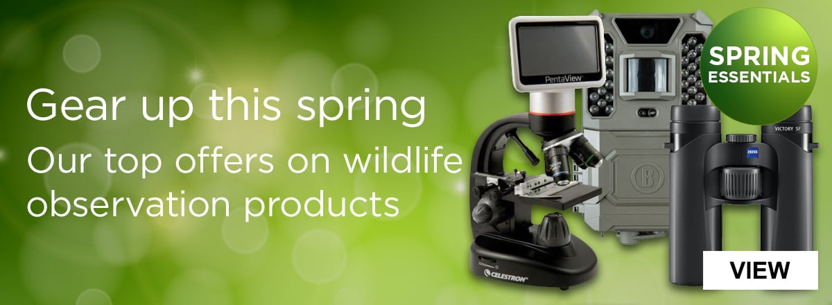 Catch up on all things for outdoors viewing with Wex Spring Essentials