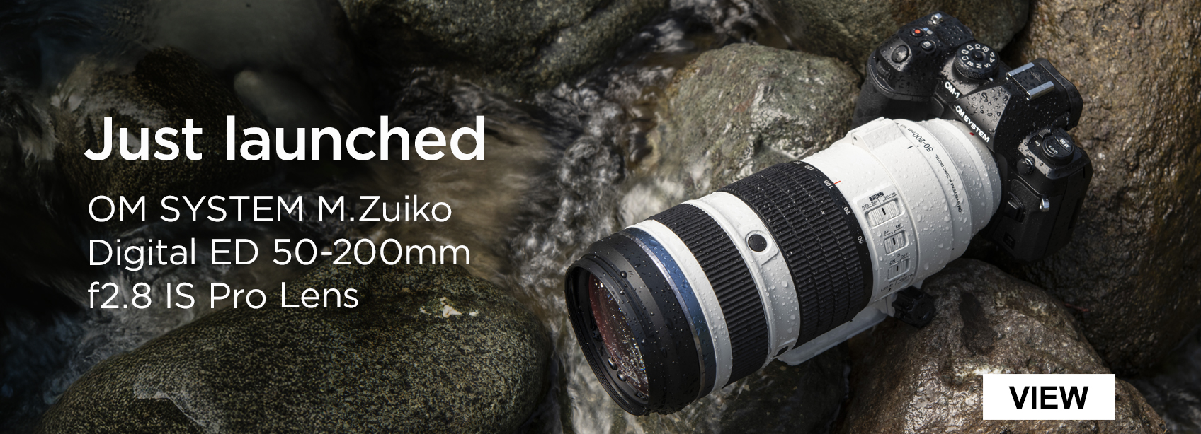 OM SYSTEM M.Zuiko Digital ED 50-200mm f2.8 IS Pro Lens