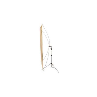 Interfit Gold/Silver Flat Panel Reflector and Stand