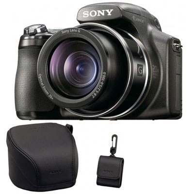 Sony Cyber-shot DSC-HX1 Black Digital Camera plus Free Carry Case