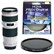 Canon EF 70-200mm f4 L USM Lens with Hoya 67mm Variable Density x3-400 and Pro1 Digital UV Filters