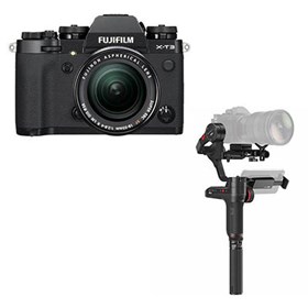 Fujifilm X-T3 with 18-55mm XF Lens and Zhiyun Weebill Lab Gimbal