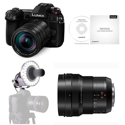 Panasonic Lumix GH5 + 12-60mm Leica Lens + 8-18mm Lens, V-Log L and Rotolight Sound + Light Kit