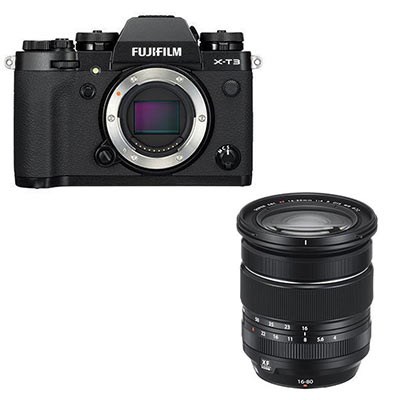 Fujifilm X-T3 with XF 16-80mm Lens - Black