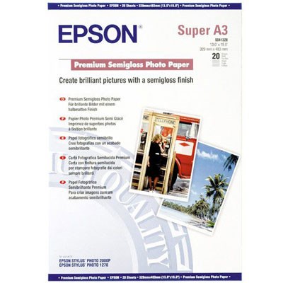 Epson Premium SemiGloss A3+ 20 sheets