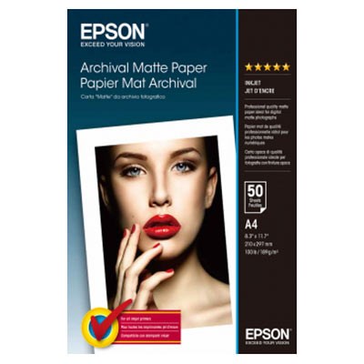 Epson Archival Matte A4 - 50 sheets