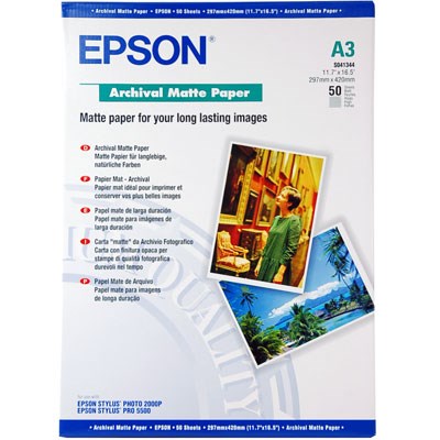 Epson Archive Matt A3 50 sheets