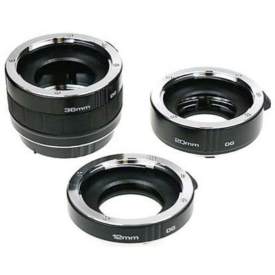 Kenko DG Extension Tube Set for Canon EF (36mm 20mm 12mm)