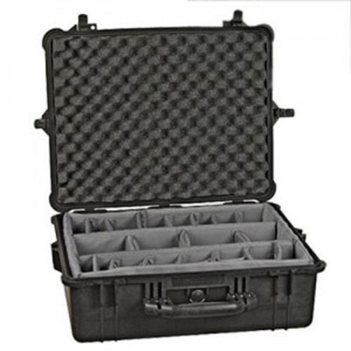 Peli™ 1600 Case with Dividers - Black