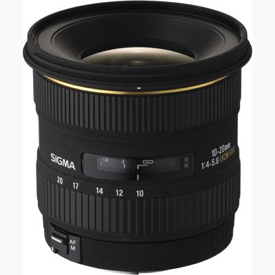 Sigma 10-20mm f4-5.6 EX DC HSM Lens - Canon Fit