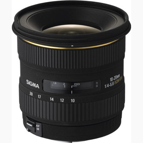 Sigma 10-20mm f4-5.6 EX DC HSM Lens - Nikon Fit