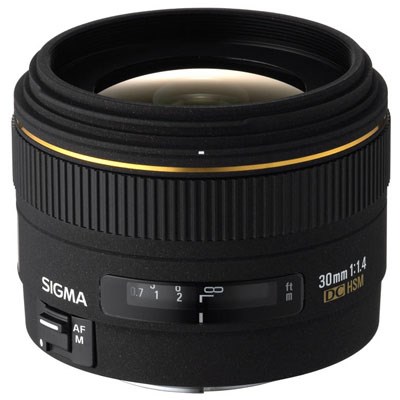 Sigma 30mm f1.4 EX DC HSM Lens - Canon Fit