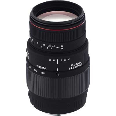Sigma 70-300mm f4-5.6 APO Macro Super DG Lens - Nikon Fit