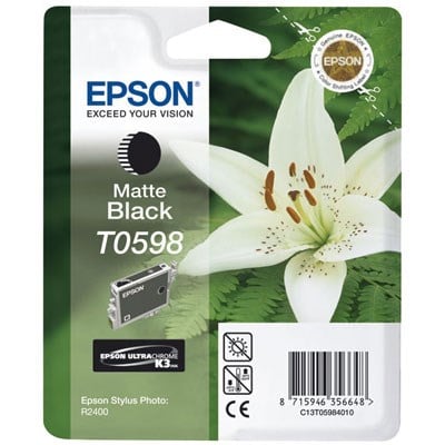 Epson T0598 Matt Black K3 Ink Cartridge