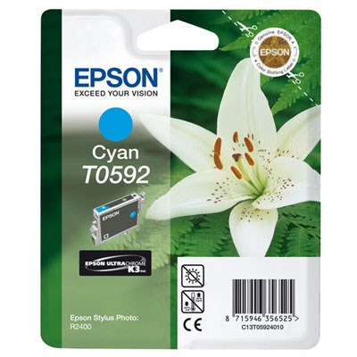 Epson T0592 Cyan K3 Ink Cartridge