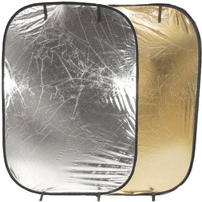 Lastolite Collapsible Panelite Reflector 1.2 x 1.8m – Sunlite / Soft Silver