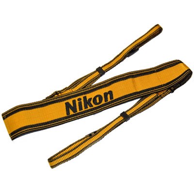Nikon AN-6Y Wide Nylon Neckstrap - Yellow