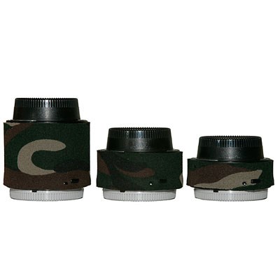 LensCoat Set for Nikon 1.4 1.7 and 2x Teleconverters - Forest Green