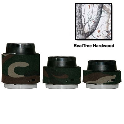 LensCoat Set for Nikon 1.4 1.7 and 2x Teleconverters - Realtree Hardwoods Snow